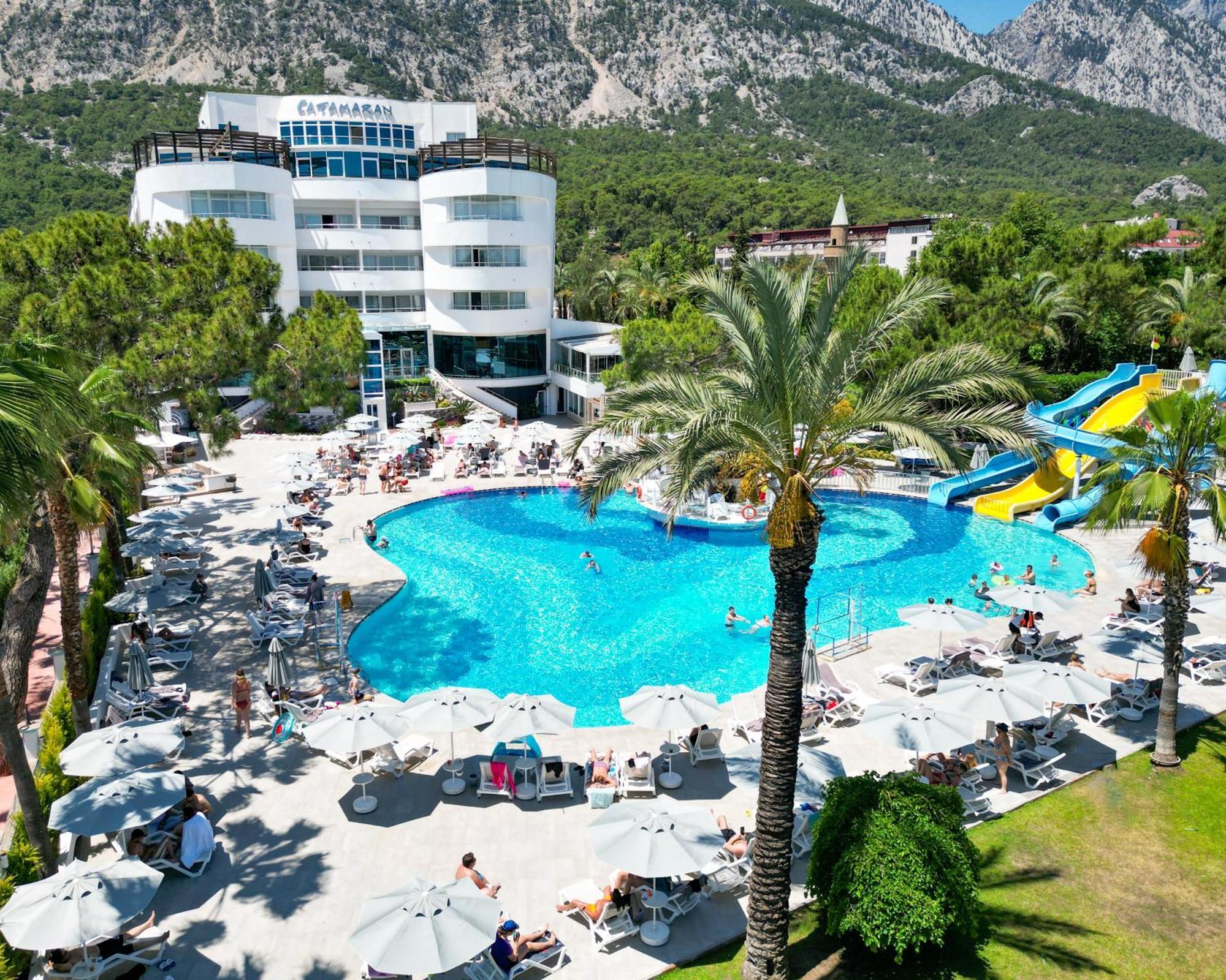 Catamaran Quality Times Hotel Kemer Exterior foto